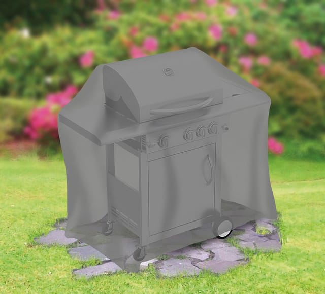 tepro Universal Abdeckhaube für Gasgrill mittel ca. 130 cm x 100 cm Anthrazit