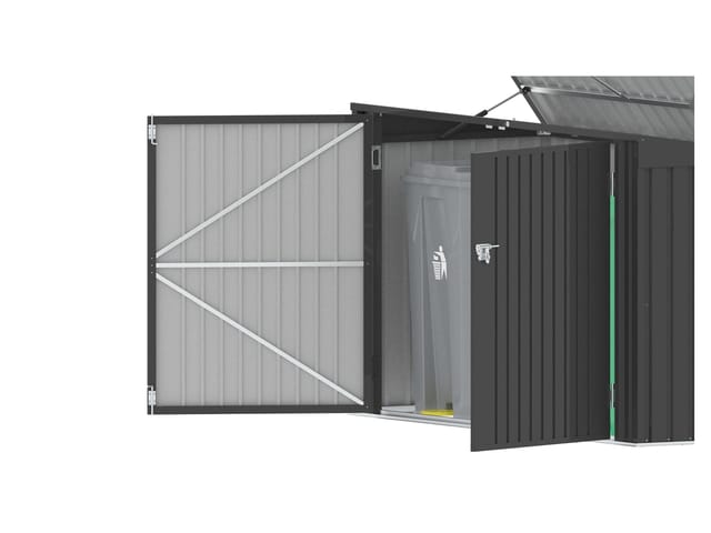Tepro Universalbox Store Max 232,5 cm x 132 cm x 104,5 cm Anthrazit