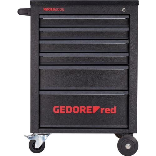 Gedore Red Werkzeugsatz im Werkstattwagen MECHANIC R21560005 129-teilig