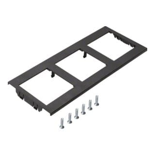 Tehalit Geräteblende dreifach für Geräteträger GTMBV04T3