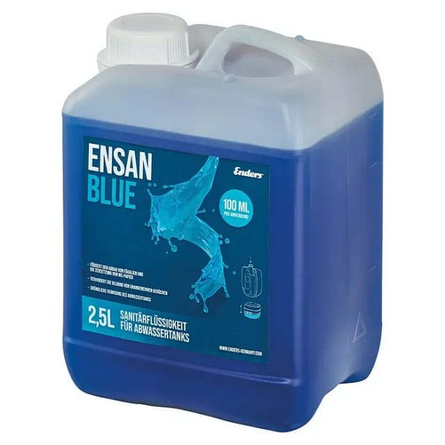 Enders Sanitärflüssigkeit 'Ensan Blue' 2,5 l für Chemietoiletten