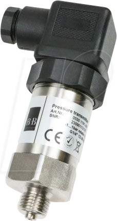 BB 0550 1281-006 - Drucktransmitter G1/2" 0-6 bar relativ 20mA DIN-Ventilstecker