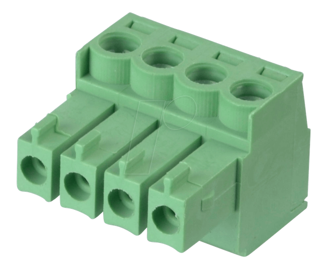 CTB922HD-4 - Steckbare Schraubklemme - 4-pol, RM 3,5 mm, 0°