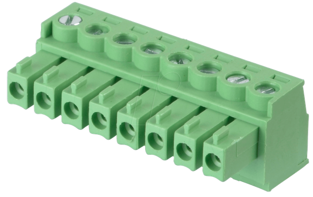 CTB922HE-8 - Steckbare Schraubklemme - 8-pol, RM 3,81 mm, 0°