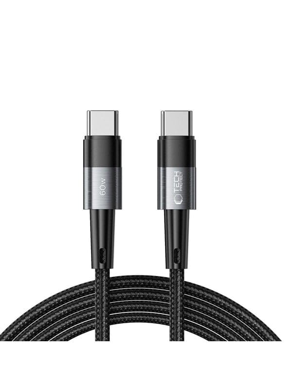Tech-Protect UltraBoost USB-C / USB-C PD 60W 3A 2m Cable - Grey