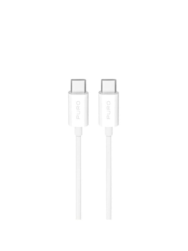 Puro TPE 25W USB-C - USB-C 3m Cable - White