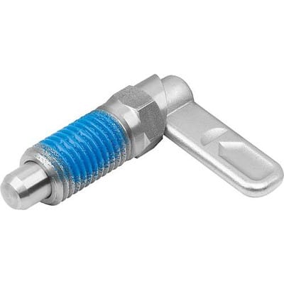 SPERRRIEGEL MIT SECHSKANT, D=8, M16, FORM:AP OHNE KAPPE, OHNE MUTTER, EDELSTAHL BLANK