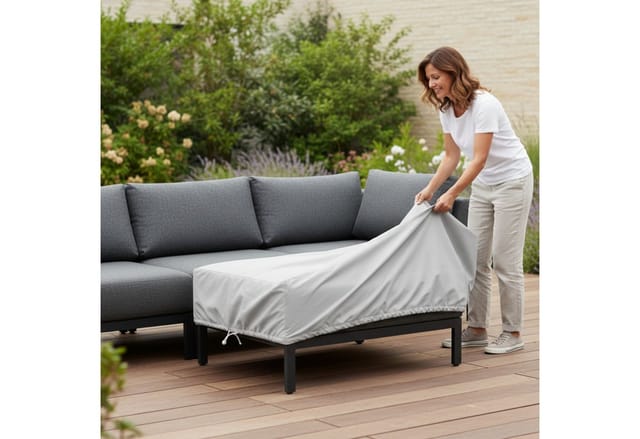 KETTLER Gartenmöbel-Schutzhülle Kettler Abdeckhaube Royal für Gartensessel Hocker 110 x 98 x 42 cm