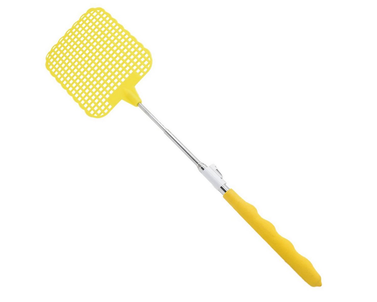 Marabellas Shop Fliegenklatsche Fliegenfänger in verschiedenen Farben 70 cm Teleskopfliegenklatsche, Ausziehbar auf 70 cm