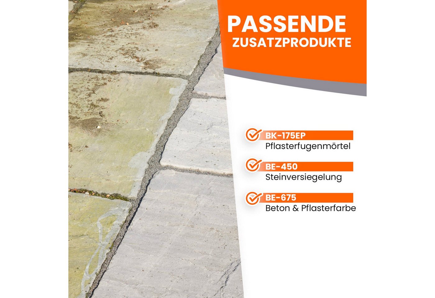 BEKATEQ Holzlack LS-565 Rostflecken Entferner für Stein & Beton inkl. Bürste, wirkt selbsttätig Flugrost Acryl Wachs Bild 5
