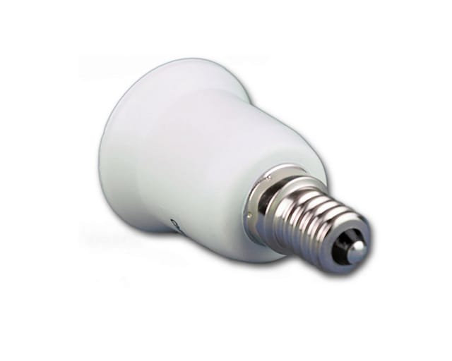 world-trading-net Lampenfassung Lampenfassung Adapter E14 auf E27 Fassung