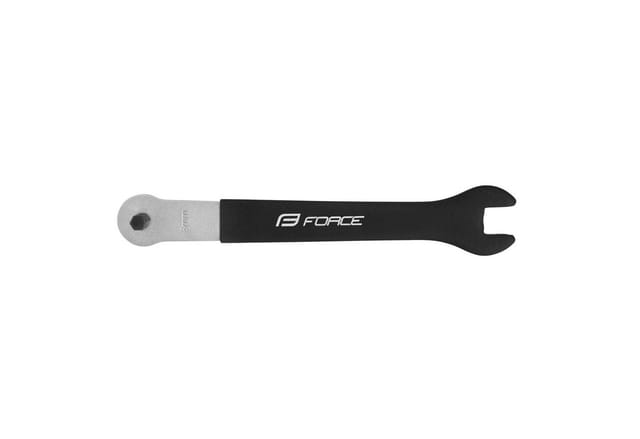 FORCE Fahrradwerkzeugset Pedalschlüssel FORCE 15 mit Sechskantschlüssel 6/8