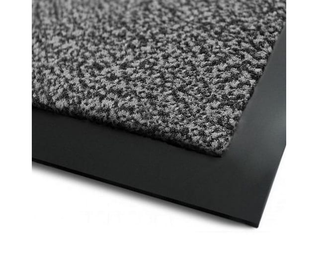Karat Fußmatte Sky, Sauberlaufmatte für Eingangsbereich, Türmatte für innen, waschbar, melierter Polypropylen-Flor, rutschfester Vinyl-Rücken, Höhe 7 mm