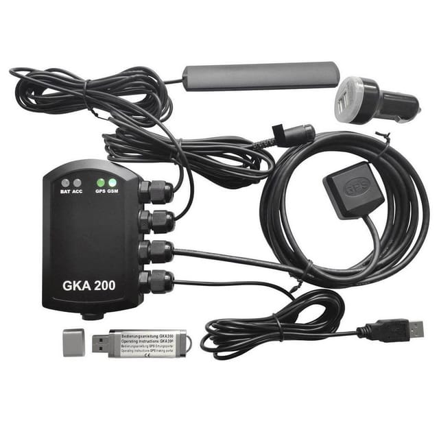 Renkforce Kfz-Alarmanlage mit GSM- und GPS-Tracker RF-3570510 Alarmanlage (Mobiltelefon kompatibel, Fahrzeugortung, Erschütterungssensor)