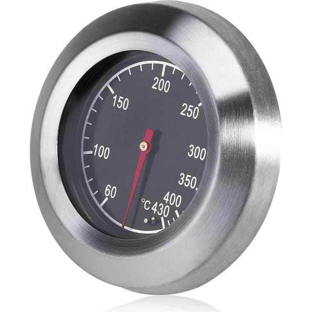 Grillthermometer Aus Edelstahl, Grillzubehör, Bbq-grillthermometer, Temperaturanzeige