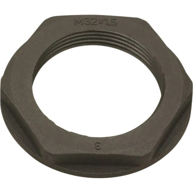 Helukabel - 98166 Kmk-pa Gegenmutter Mit Bund M25 Polyamid Schwarz (ral 9005) 1 St.