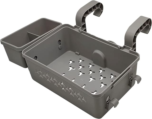 Aufbewahrungskorb Mit Becherhalter, Praktisch Zur Aufbewahrung Von Snacks Und Getränken, Nur Geeignet Für Pool-/badewannen-/spa-zubehör.