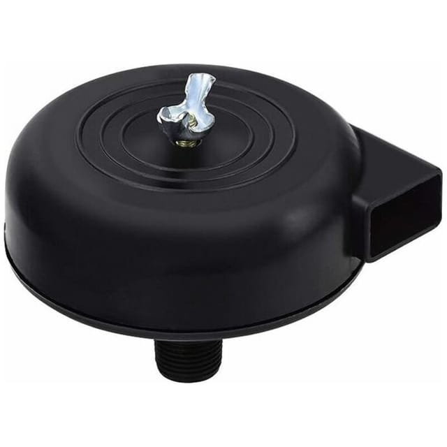 Geräuscharmer Filter Für 3/8"-luftkompressoren. Reduziert Lärm Und Feuchtigkeit. Aus Metall Und Kunststoff. Einfache Installation.