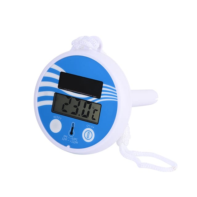 Schwimmendes Digitales Solar-poolthermometer Mit Lcd-anzeige Für Den Außenbereich