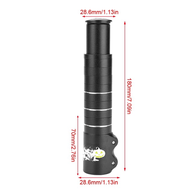 Ej.life - Fahrrad Stem Extender Bike Radfahren Raiser Lenker Riser Adapter Für Radfahren