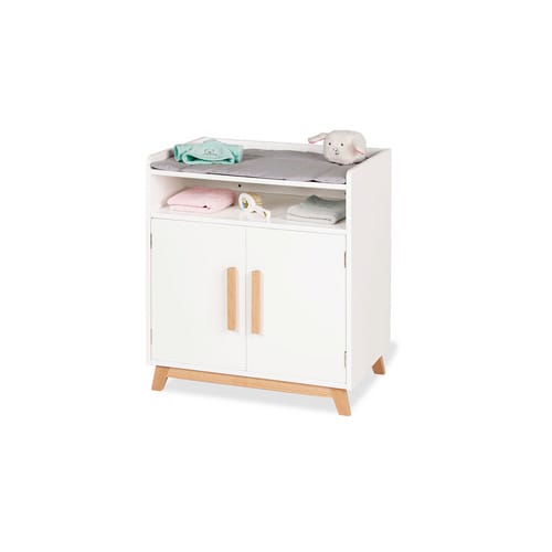 Pinolino Puppen-Wickeltisch »Marit«, BxHxT: 52 x 59 x 40 cm, MDF/Buche