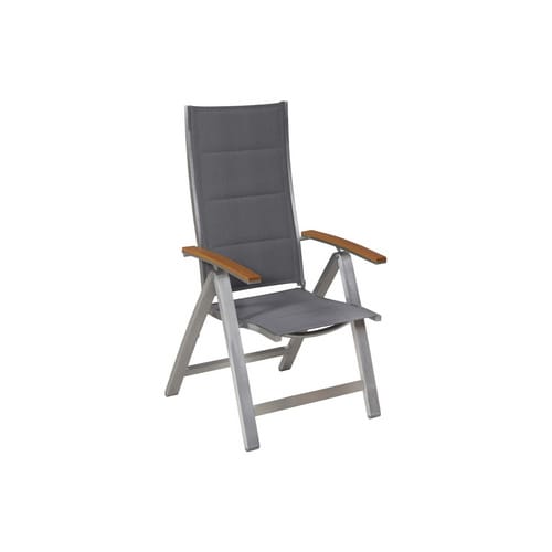 MERXX Gartenmöbel-Diningset »San Remo«, 7 tlg., 6 Sitzplätze, Aluminium - grau