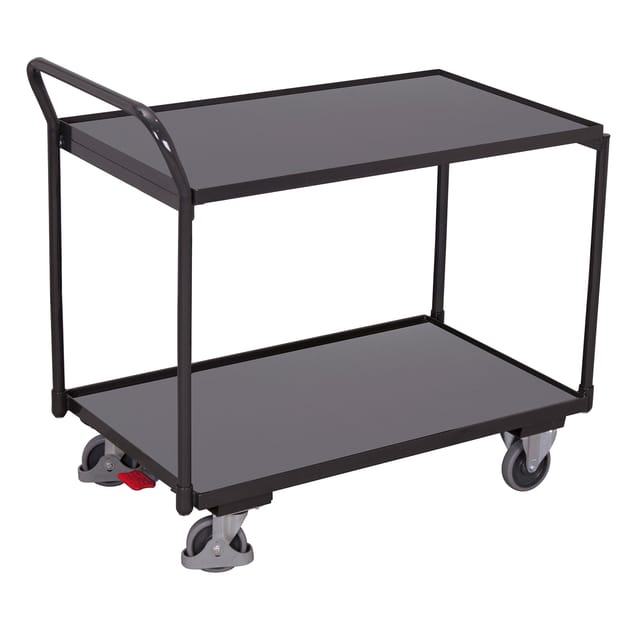 Variofit Tischwagen Mit 2 Ladeflächen Ral 7016