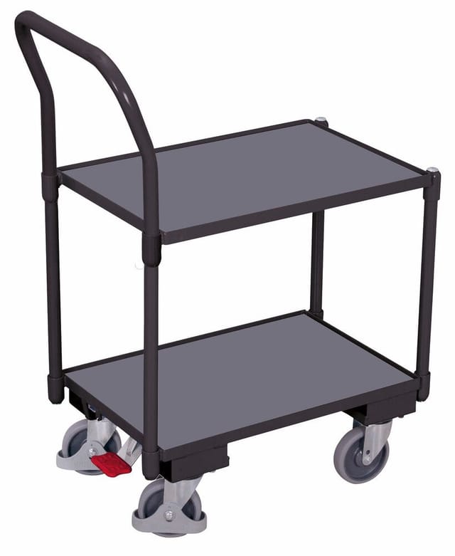 Cordes Euro-System-Roller 2 Ladeflächen 10mm Rand RAL 7016