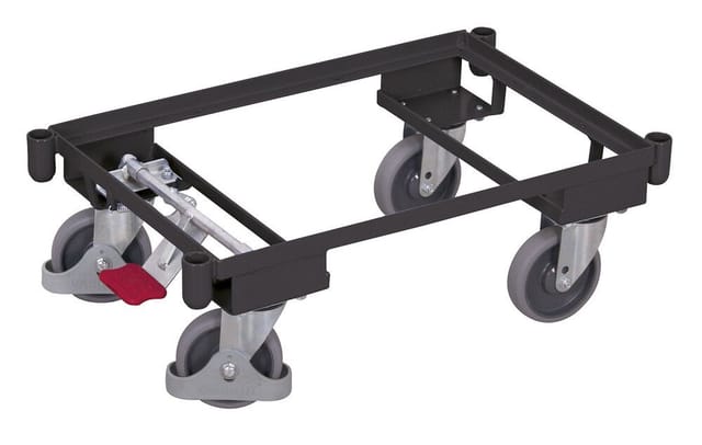 Cordes Euro-System-Roller mit Eckhülsen RAL 7016 anthrazitgrau