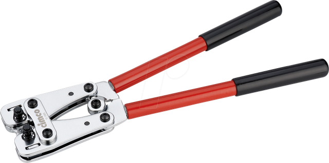 CIMCO 101886 - Presszange, 16 - 95 mm², Sechskantpressung, drehbare Profilschei