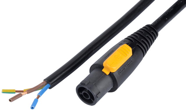 PCON NK H071,5 - 1,5 m - Netzkabel powerCON TRUE 1