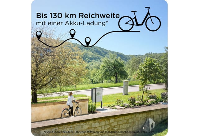Zündapp Z517 E Bike Damenfahrrad 28 Zoll elfenbein