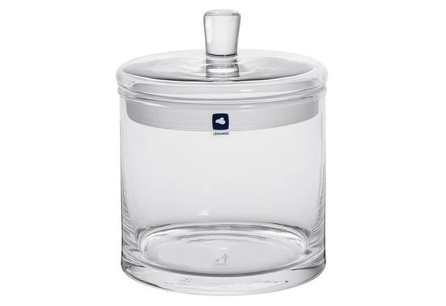 Leonardo Glasdose mit Deckel handgefertigt TOP 1,5 Liter
