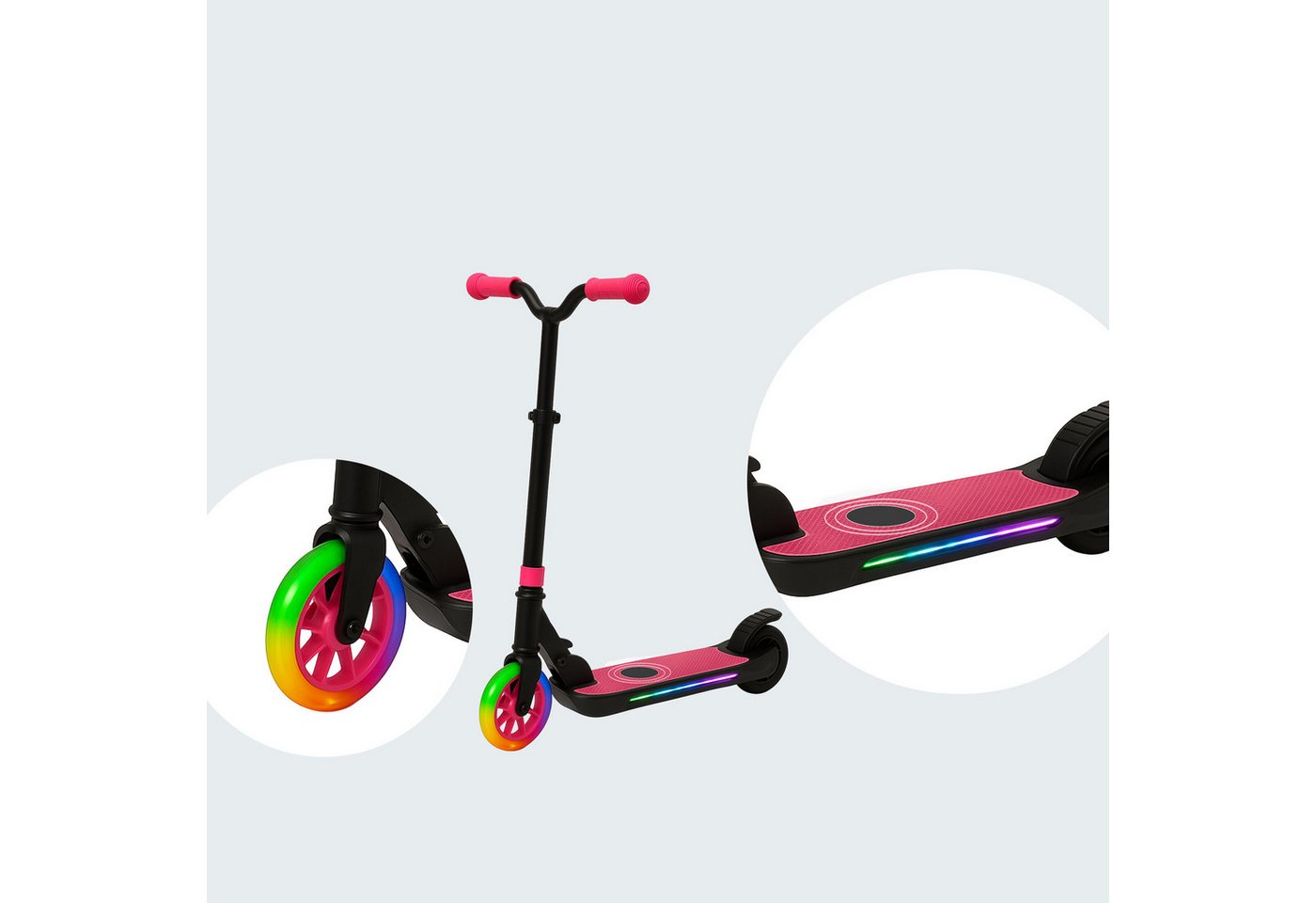 Denver Kids Electro - Kickscooter SCK-5500P Pink Bild 4