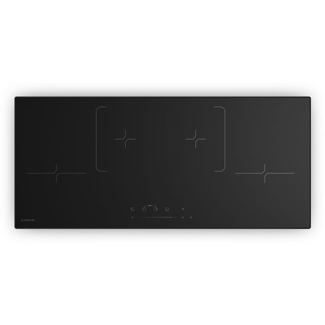 Velaire Schmales Induktionskochfeld Edel, minimalistisch, kraftvoll 4 Kochzonen 7000 W 90 cm Schwarz 4