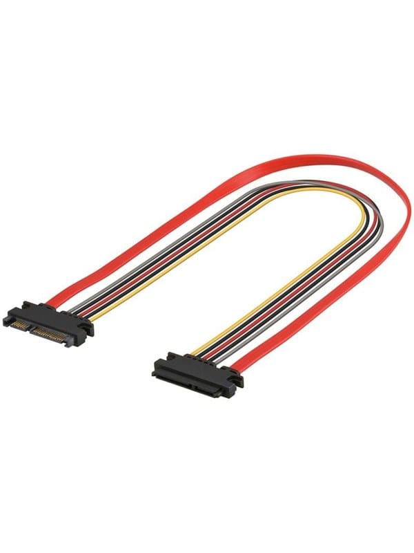 Pro SATA Data+Power Extension - 0.30m