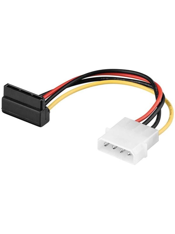 Pro SATA Strom Kabel - 90° - 0.13m