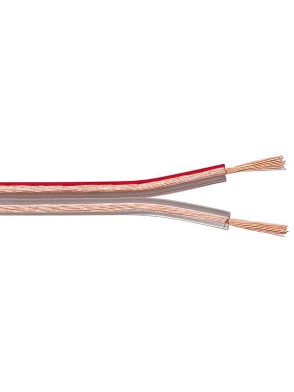 Pro Lautsprecher Kabel 2.5mm Clear - 100m