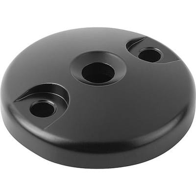 TELLER ANTI-SLIP-PLATTE, FORM:D ZINK, D=80 (K0425.40801)