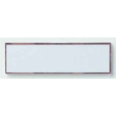 Klingeltaster Kst ws AP eckig m.NamSchild mit Namensschild