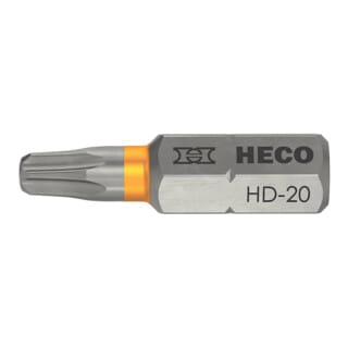 Bits, HECO-Drive, HD-20, orange, 10 St.