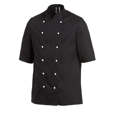Kochjacke Unisex schwarz 12/1094/10, Größe 52