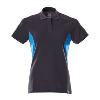 Polo-Shirt ACCELERATE Schwarzblau/Azurblau 18393-961-01091, Größe 3XL ONE