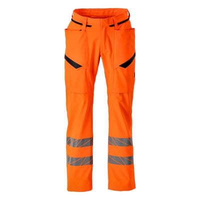24279-510 Hose mit Schenkeltaschen, hi-vis orange, 90C62