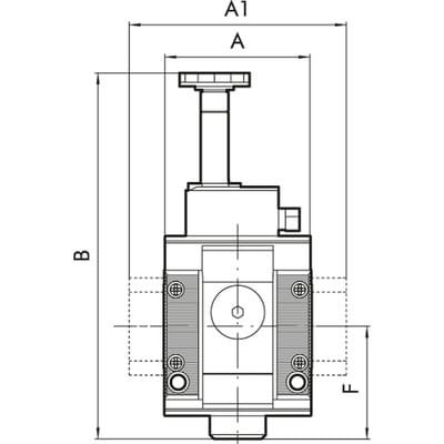 Softstartventil »SYNTESI«, elektrisch, BG 1, G 1/4 (5612A702)