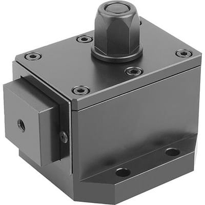 SEITENSPANNER, F=10, VERGÜTUNGSSTAHL SCHWARZ BRÜNIERT