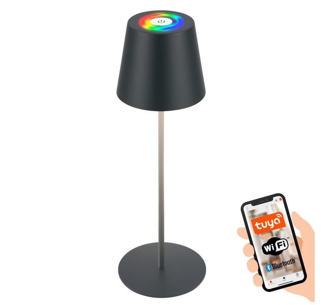 Briloner Leuchten Tischleuchte Coloris Akku Tischleuchte
