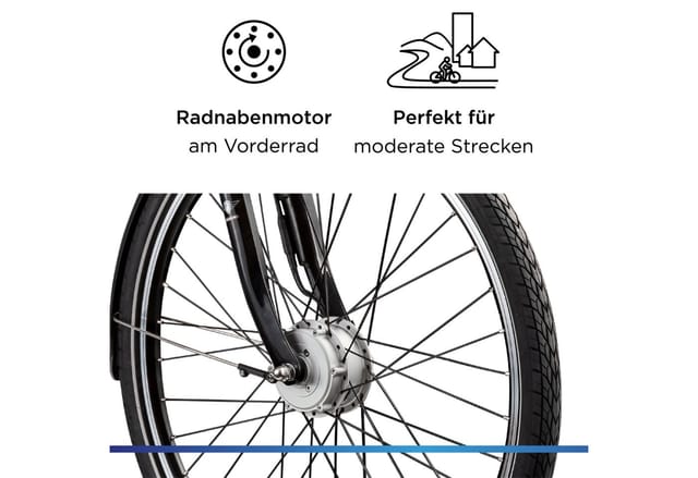 Zündapp Z517 E Bike Damenfahrrad 28 Zoll weiß/beere