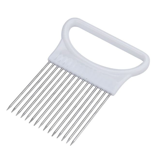 Wandmontierter Zwiebelhalter Mit Ergonomischem Griff
