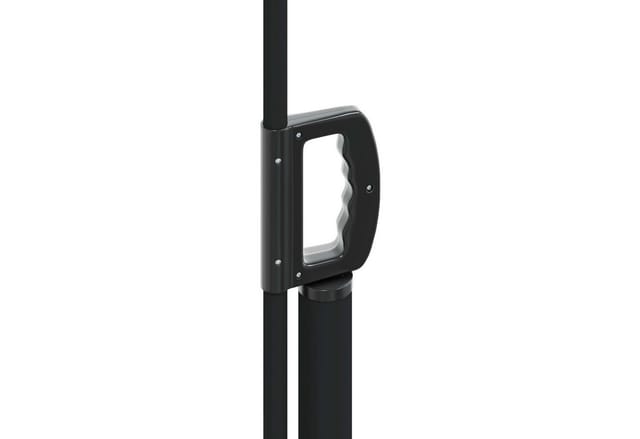 Ausziehbares Seitenmarkise Grau 500 X 120 Cm Polyester Vidaxl